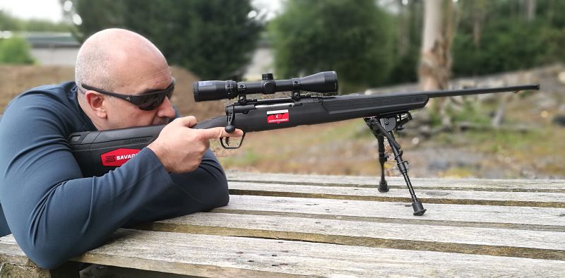 SAVAGE AXIS XP SR - 30-06 Disparando